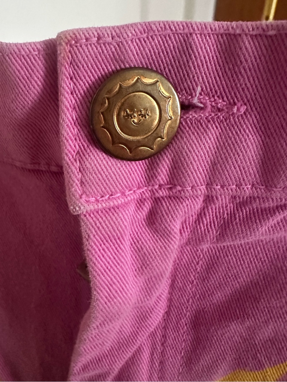 Big Bud Press Smiley Face Work Pants M/L - Picture 3 of 5
